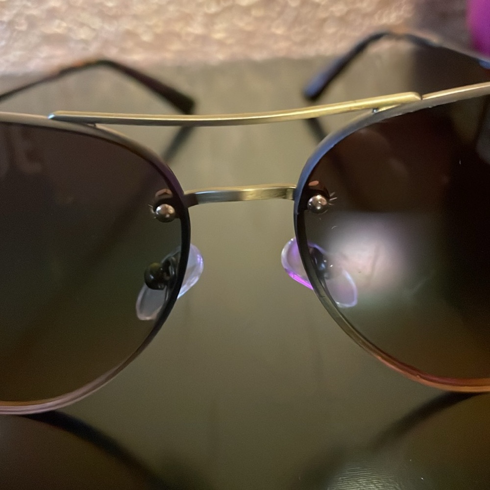 Kurt Geiger London  KGL1002 Shoreditch 60mm Gradient Aviator Sunglasses 😎 - Picture 7 of 13